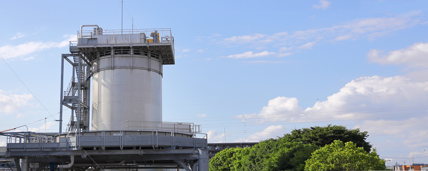 原料貯留し熟成させます