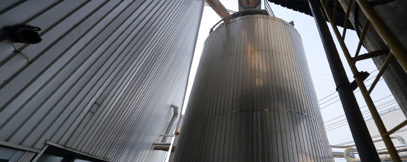 原料の漂白と殺菌