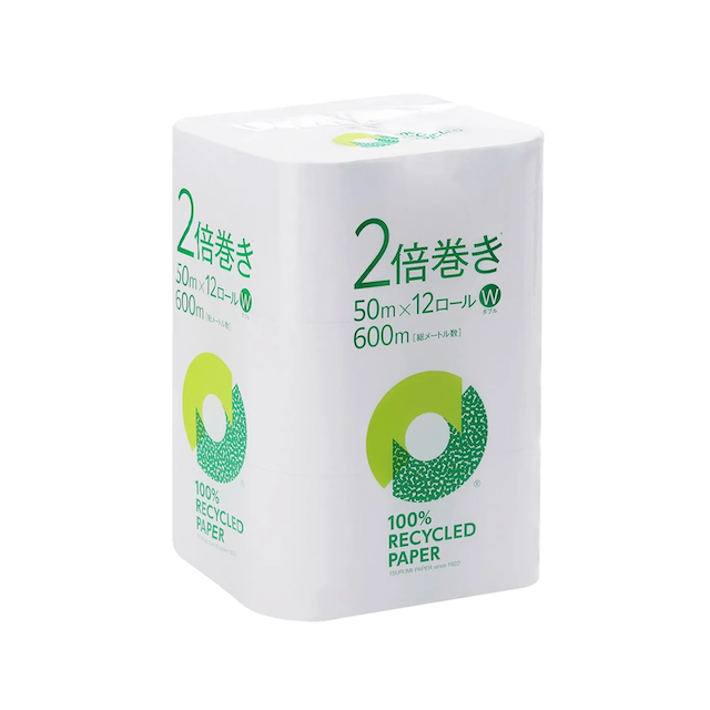 トイレットペーパー 2倍巻き 無香料 