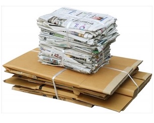 空段ボール・新聞紙